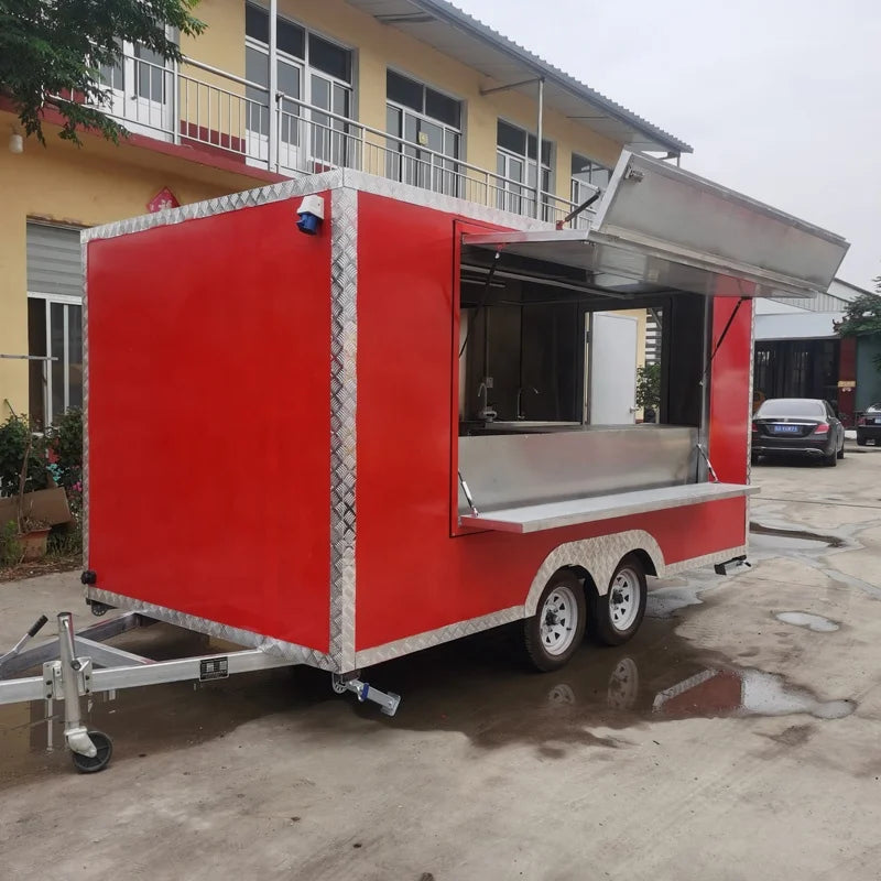 Custom Fast Food Caravan – Mobile Kitchen Complete Cooking Equipment
