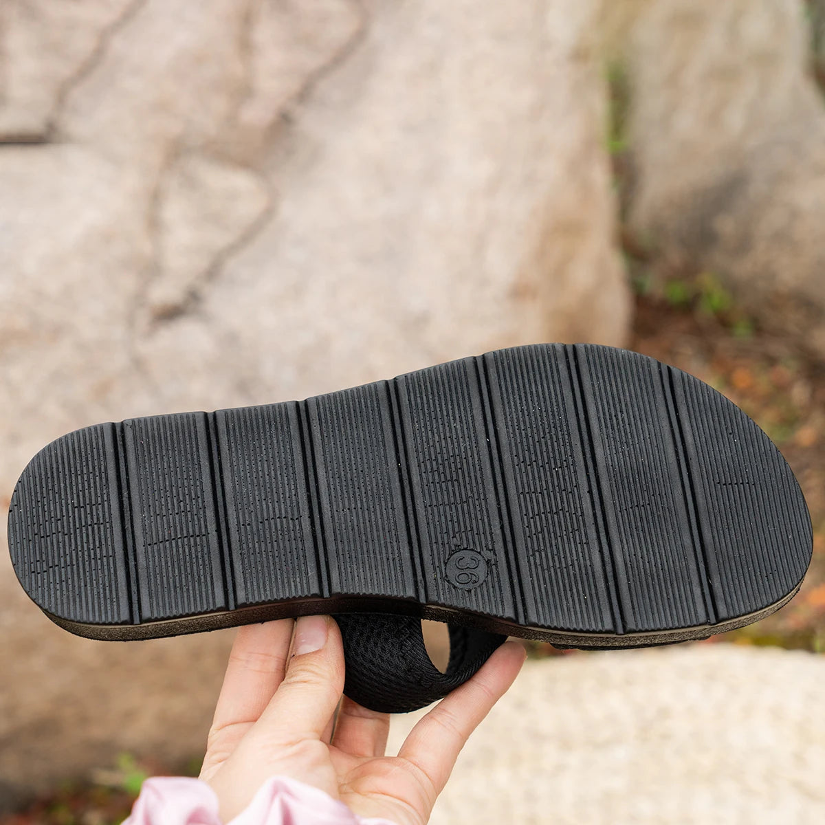 Women's Casual Sporty Sandals Breathable Comfortable Skin-Friendly Flat Bottom Slip-On Slippers