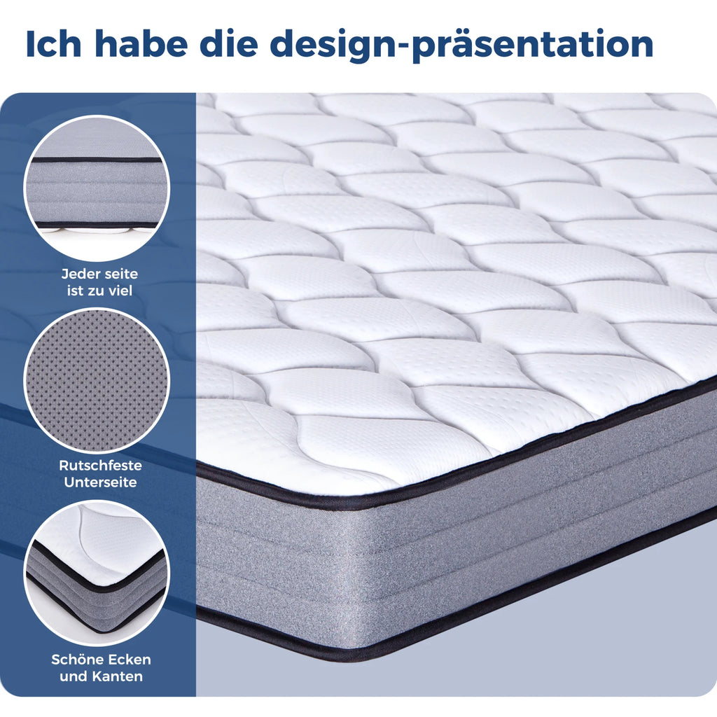 Pocket Spring Mattress 7-Zone – 1000 Springs, Lyocell