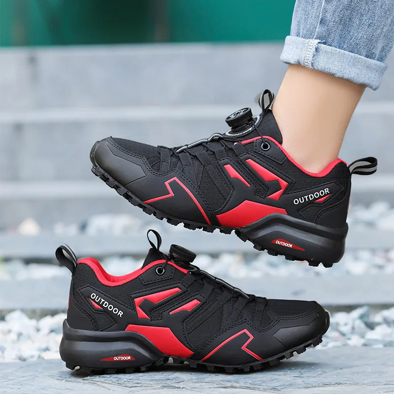 PEAK GRIP - Unisex Anti-Slip Hiking Boots - Mountaineering, Camping & Cycling, Superior Traction