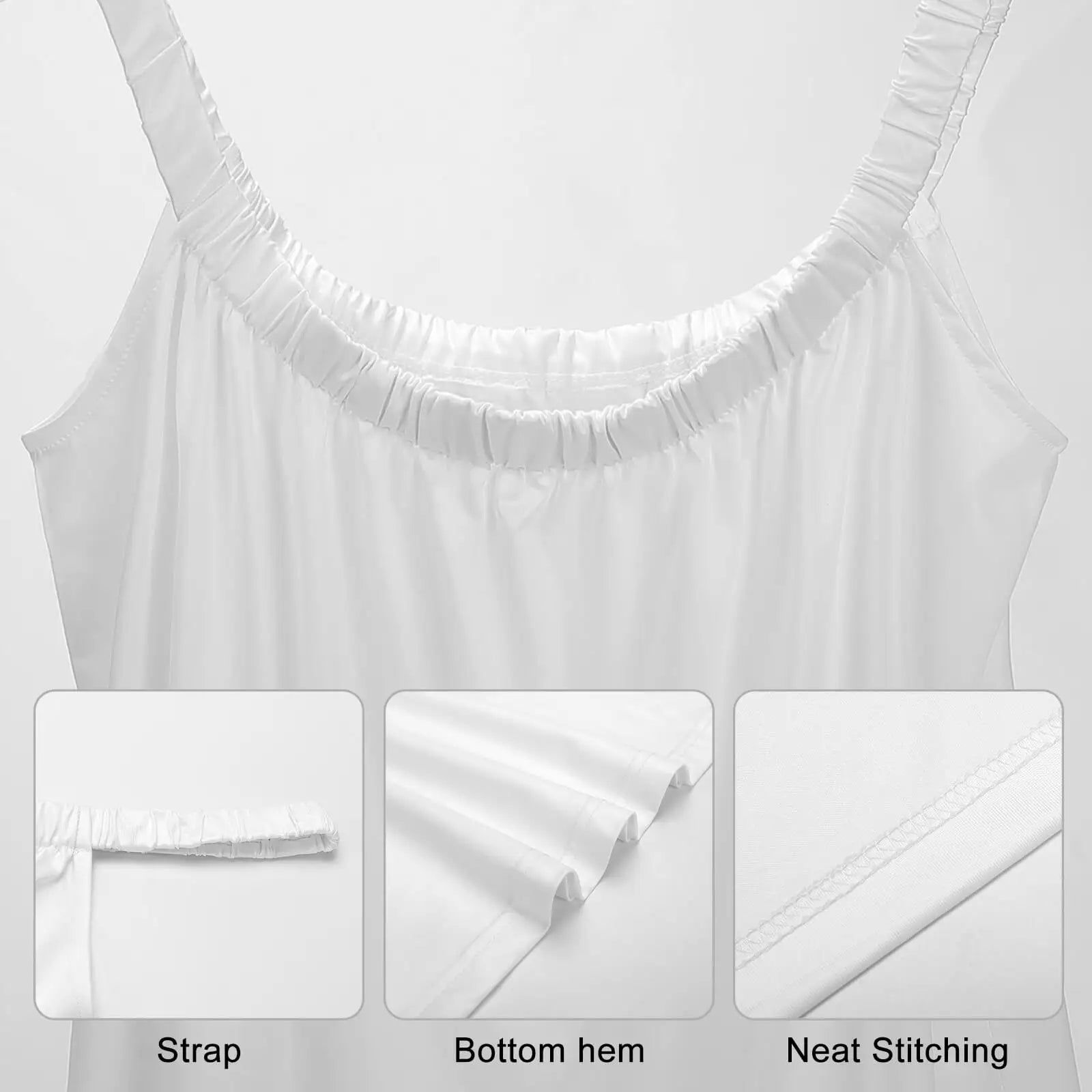 Ethnic Style Women's Slip Dress Bohemian Beach Skirt Summer Woman Casual Clothing Daily Wear Loose Dresses Lady Cool Holiday Top