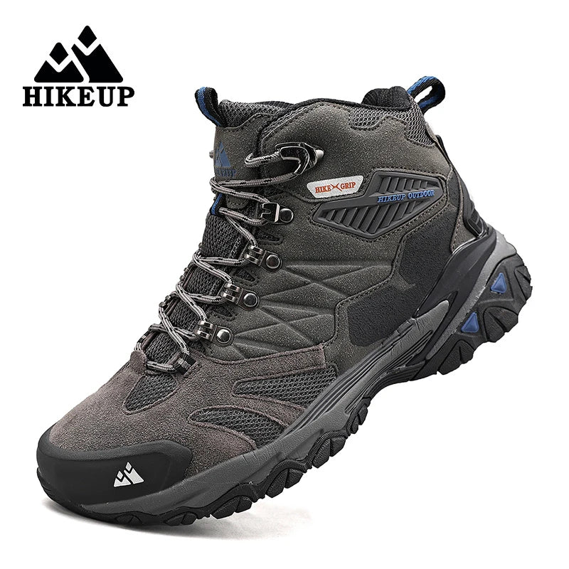 Men's High-Top Hiking Trekking Boots - Outdoor Tactical Combat Winter Boots