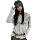 SERENDIPITY 69 - Hooded Grunge Longsleeve