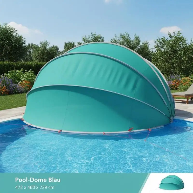 POOL DOME - 472 × 460 × 229 cm - UV & Weather Protection