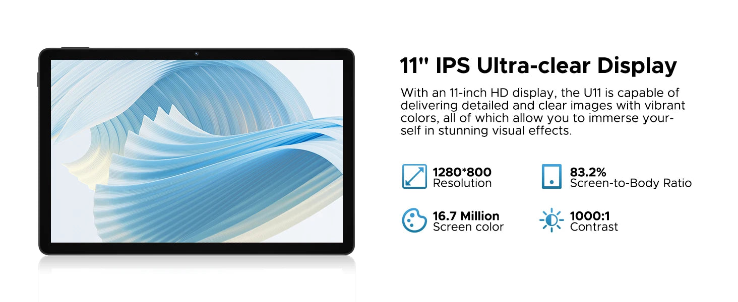 DOOGEE U11 11" 90Hz - Android 16 WorkPad + Full Kit