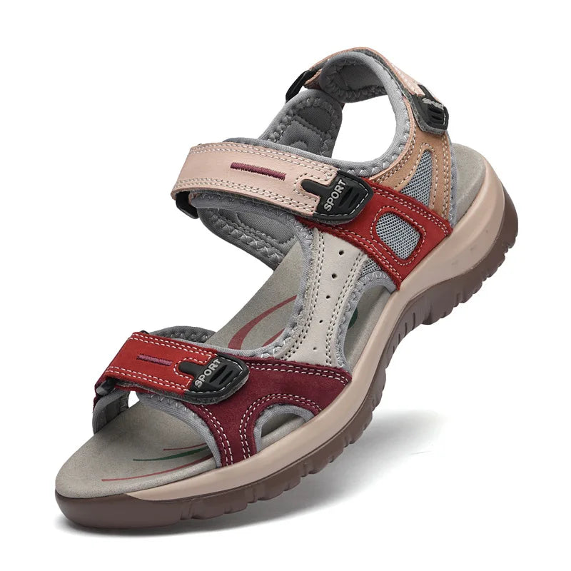 Womens Flat Bottom Beach Shoes Hiking Sandal