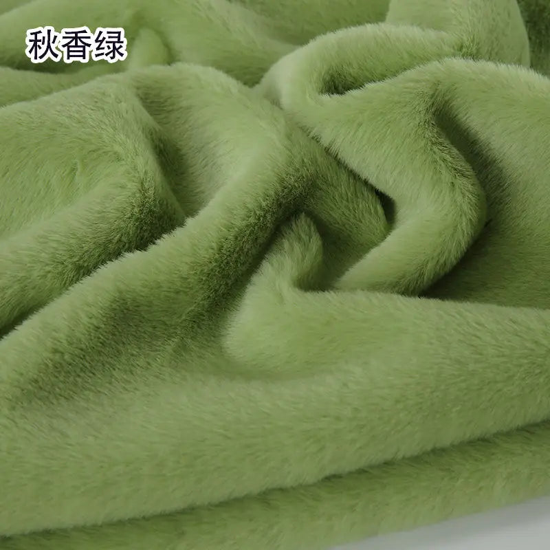 VELVET REX - Imitation Rex Rabbit Plush Fabric - 33 Colors, 165cm Wide, By the Meter