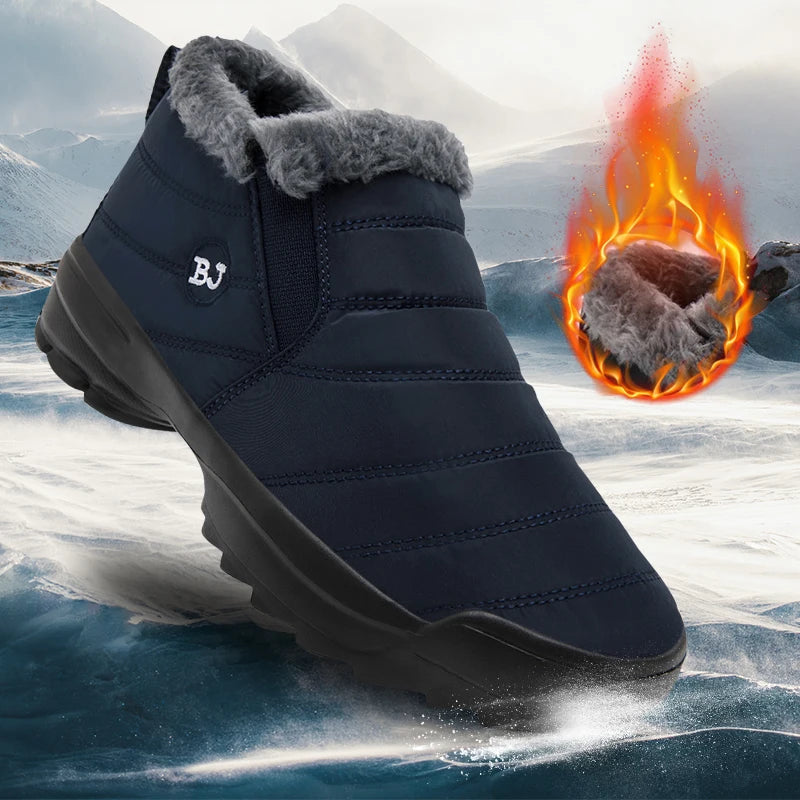 ARCTIC TREK - Men's Fuzzy-Lined Winter Snow Boots - Warm From The First Step