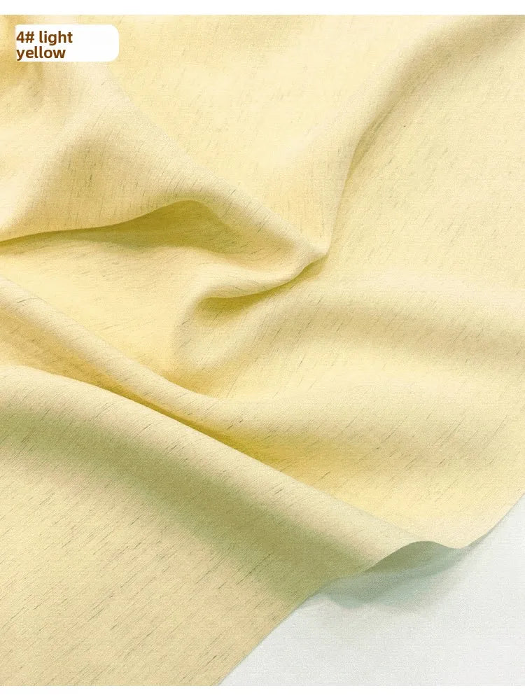 LINEN-LOOK PLAIN FABRIC - 13 Colors, Soft Polyester, 145cm Wide - Easy Wear