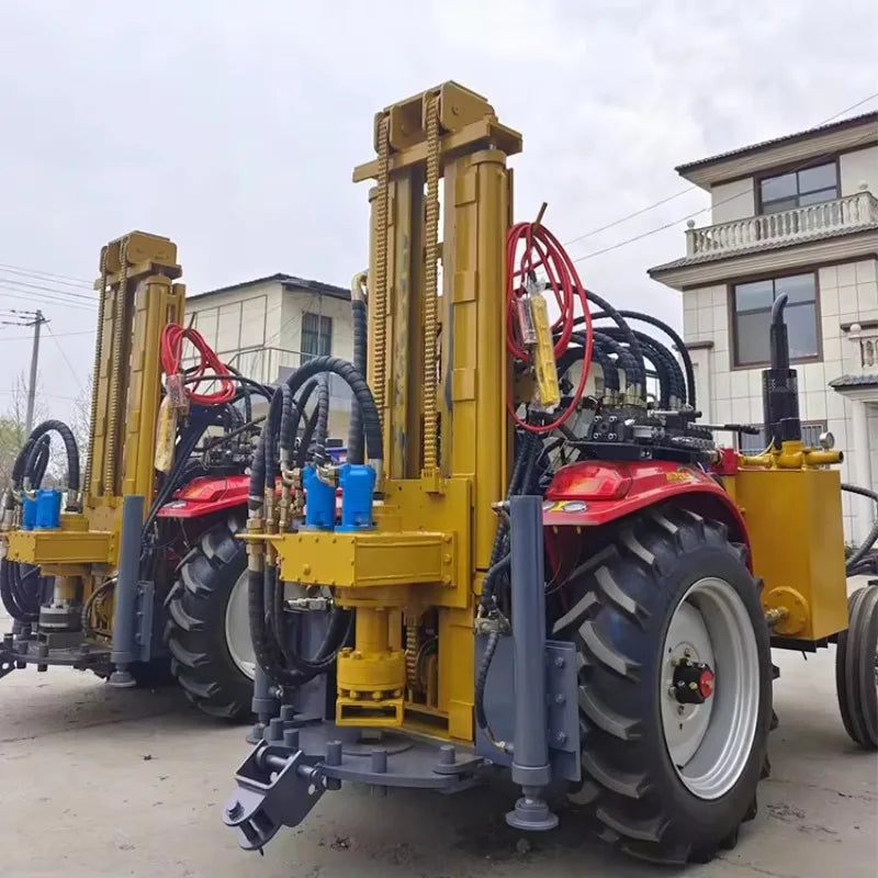 Yugong Water Well Drilling Rig - 500 m - Crawler Pneumatic