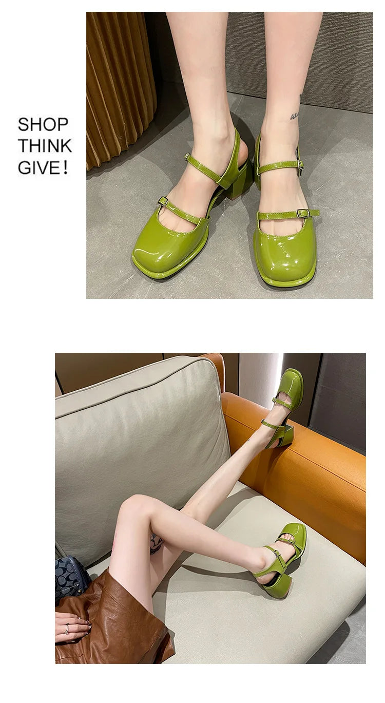 Summer new Mary Jane shoes Non-slip Outdoor beach flat Ladies Casual Hollow sandals Fashion versatile comfort Shoes Zapatos