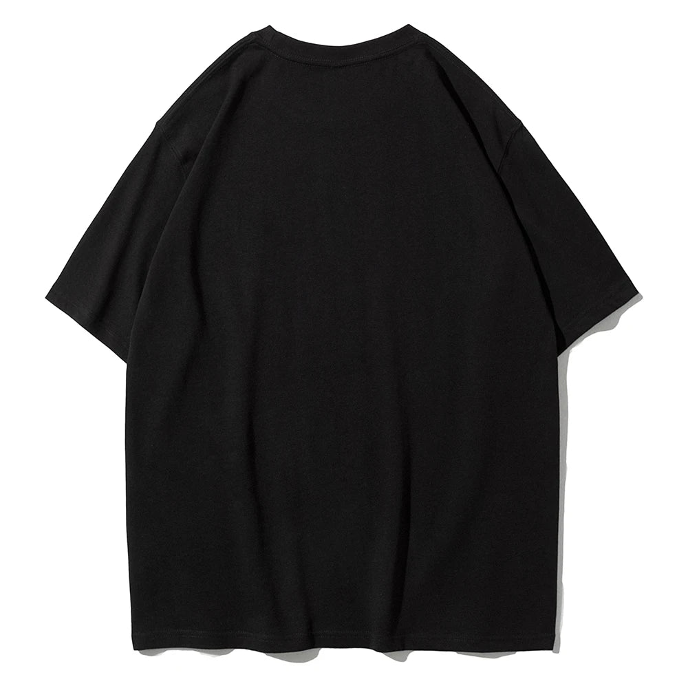 100% Cotton T-Shirts For Women Color Graffiti Woman's Face Printing Clothes Street Fashion Tops Loose Casual Short Sleeve Tees
