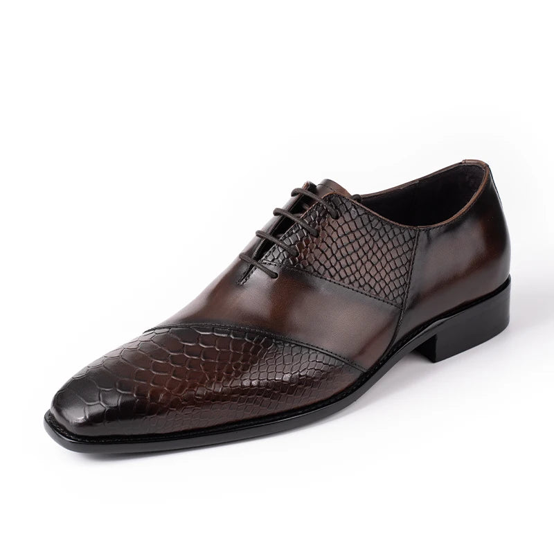 LUXE OXFORD - Handmade Leather Dress Shoes - Boardroom to Bar, Effortlessly