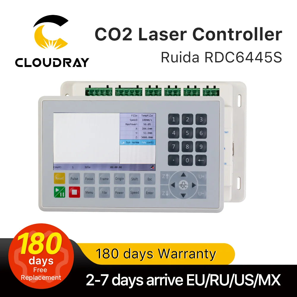 Ruida RDC6445S Laser Controller - 4-Axis - Engraving & Cutting