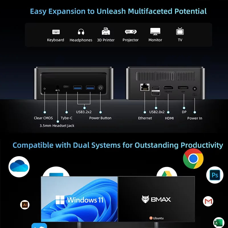 BMAX B9 Power Mini PC i9