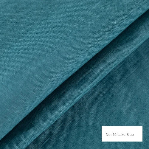 PURE LINEN FABRIC BY THE METER - 46 Colors, 140cm Wide - Soft Rooms