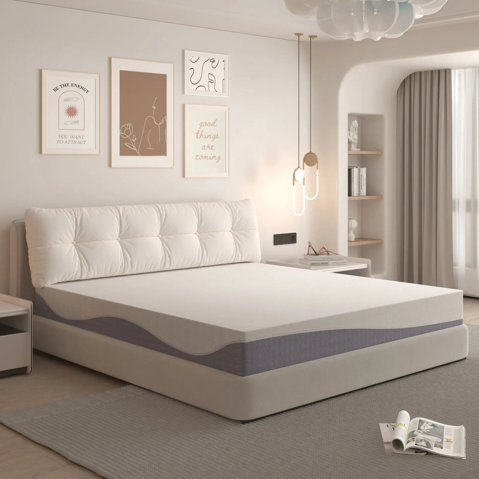 Pocket Spring Mattress H3/H4 – Dual Firmness, 20cm