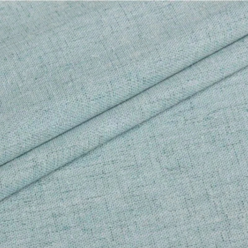 SKY WEAVE - Sky Blue Brocade Fabric - Cotton Blend, 150cm Wide, By the Meter