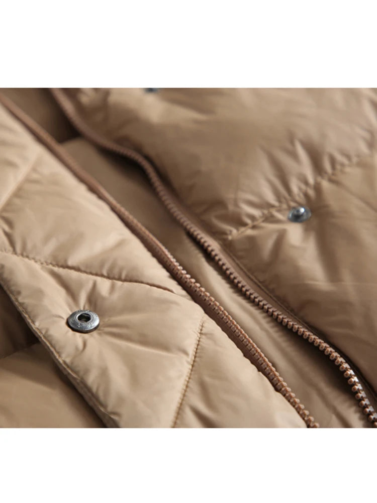 Quilted Down Parka – 85% Duck Down Oversize