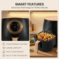 5L Air Fryer 1350W Oil-Free 200°C 60min 7 Presets