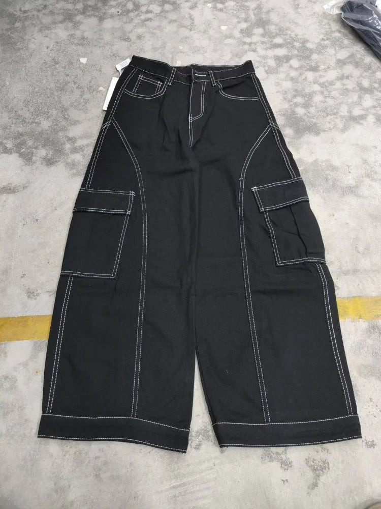 Cyber Y2K Baggy Cargo Jeans
