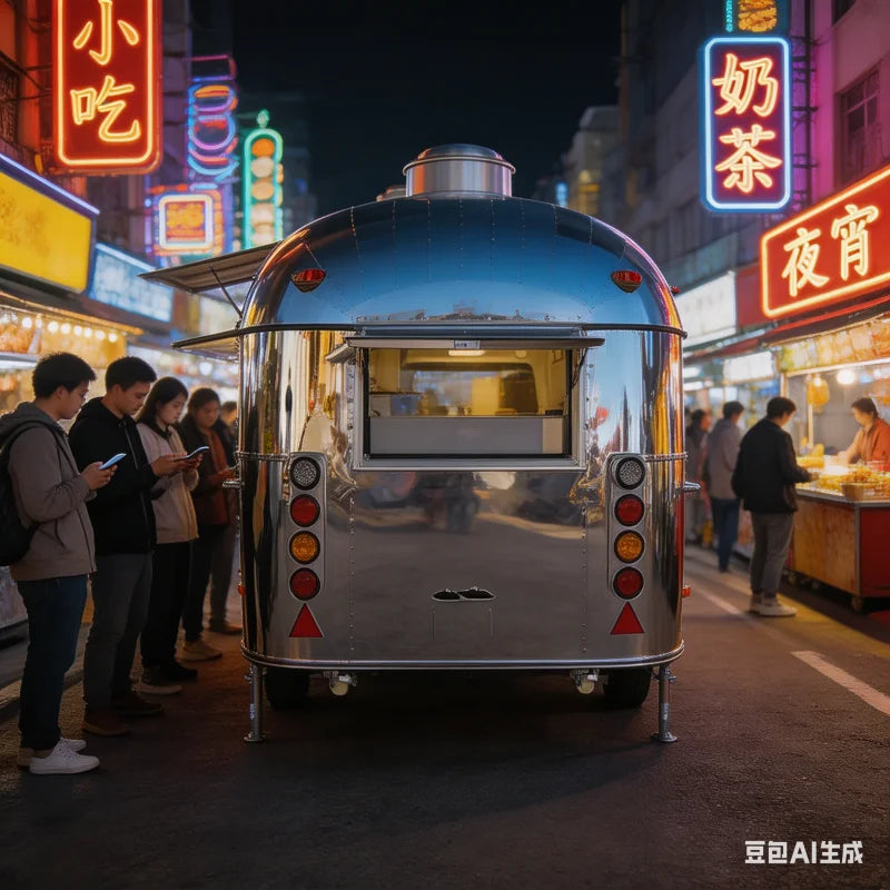 Versatile Food Trailer – Concession Cart Modular Kitchen Catering
