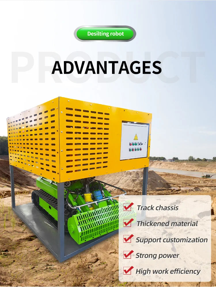 YG Rubber-Tracked Underwater Dredging Robot