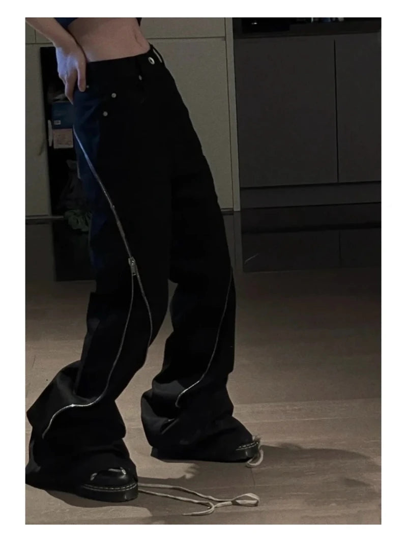 High Street Flare Jeans - Slim Fit - Streetwear Denim