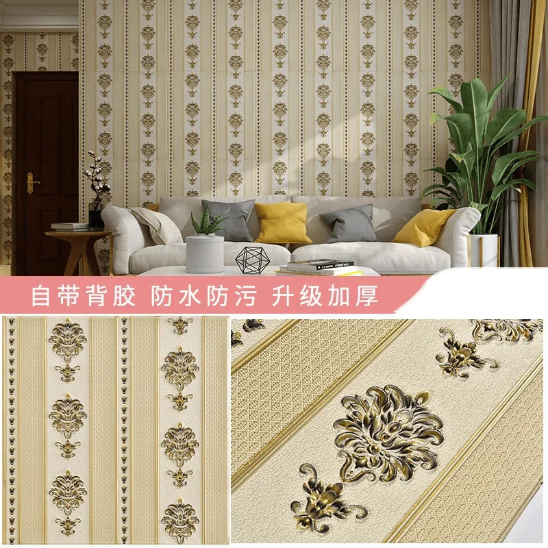 3D Embossed Wall Panels – Self-Adhesive