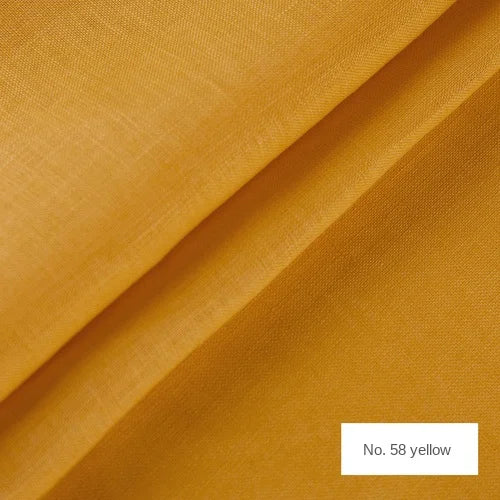 PURE LINEN FABRIC BY THE METER - 46 Colors, 140cm Wide - Soft Rooms
