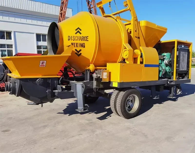Yugong Mobile Concrete Pump Mixer - 22 m³/h - Diesel