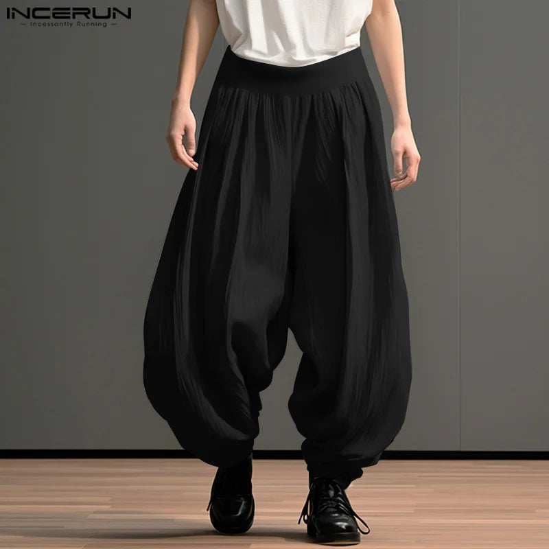 WIDE MOVE - Men's Solid Wide Leg Casual Pants - 3 Colors, S–5XL