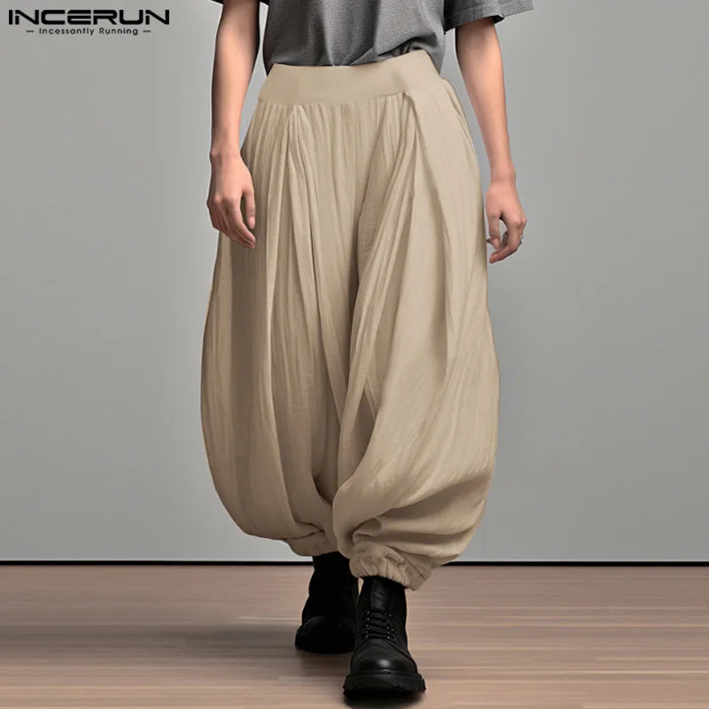WIDE MOVE - Men's Solid Wide Leg Casual Pants - 3 Colors, S–5XL