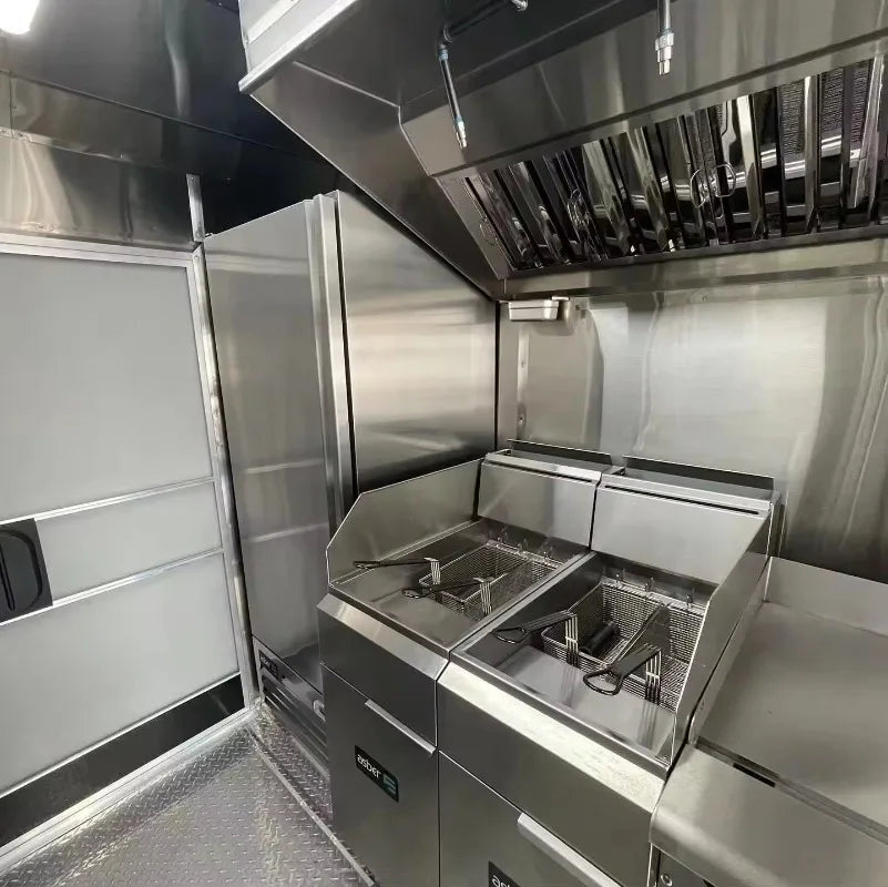 Mobile Food Truck – Smooth Wheels Flexible Moving Catering Trailer