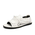 Sandals Summer Fashion Leather Comfortable Flat Roman Sandals Soft Quick Drying 2026 New Outdoor Casual Beach Shoes Men