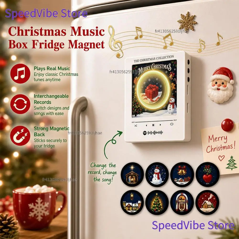 Magnetic Mini Record Player - 9 NFC Discs - Cozy Sound