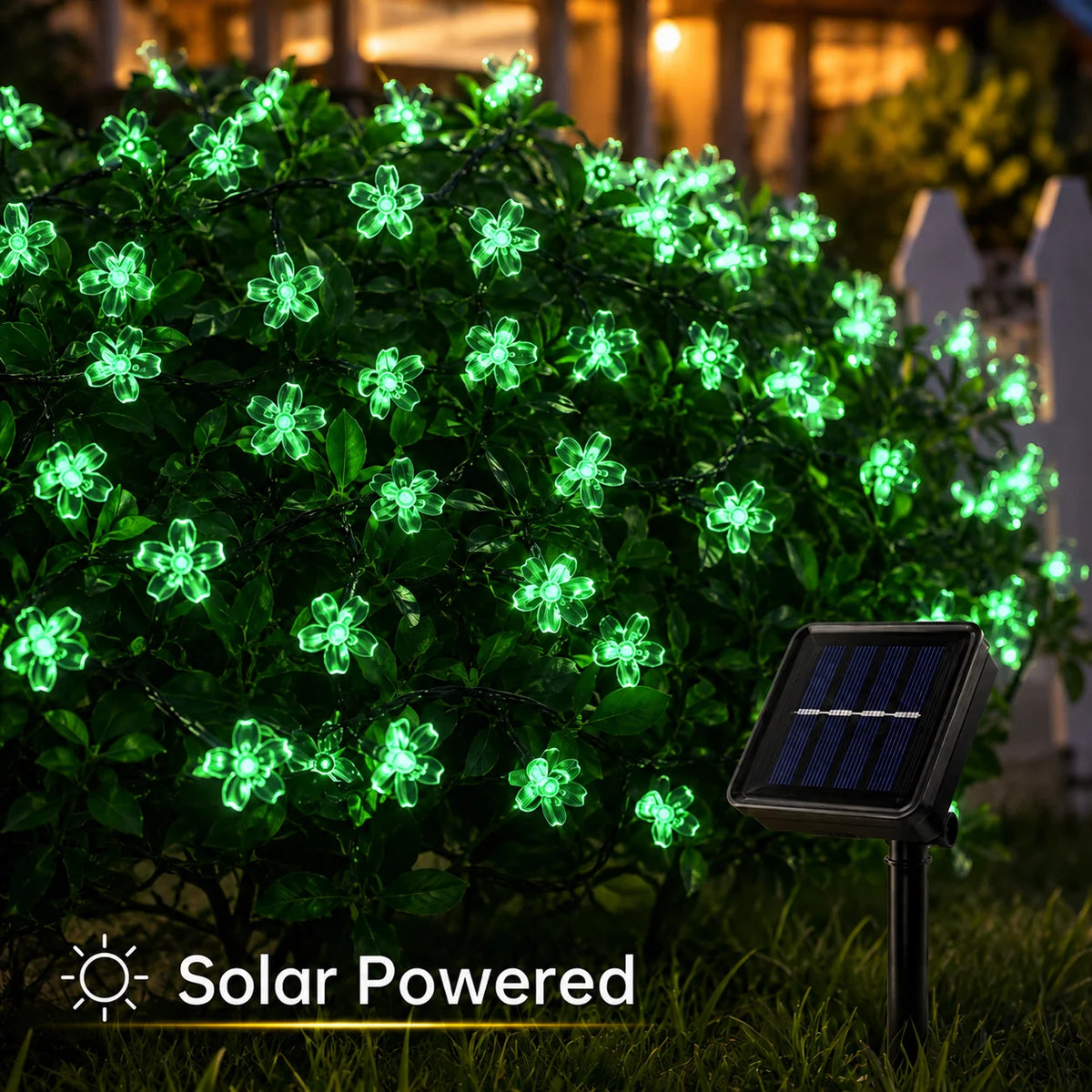 Solar Cherry Blossom Lights - 5 to 22 m - Garden Glow