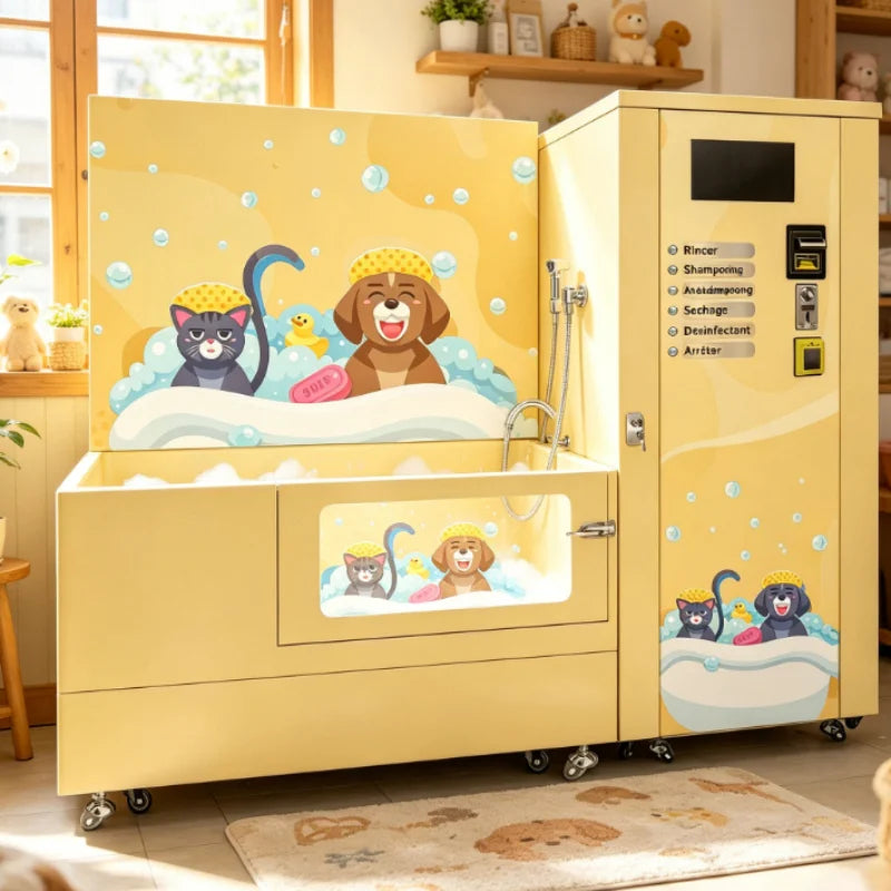 Pet Washing Machine - 6500 W - Stainless Steel