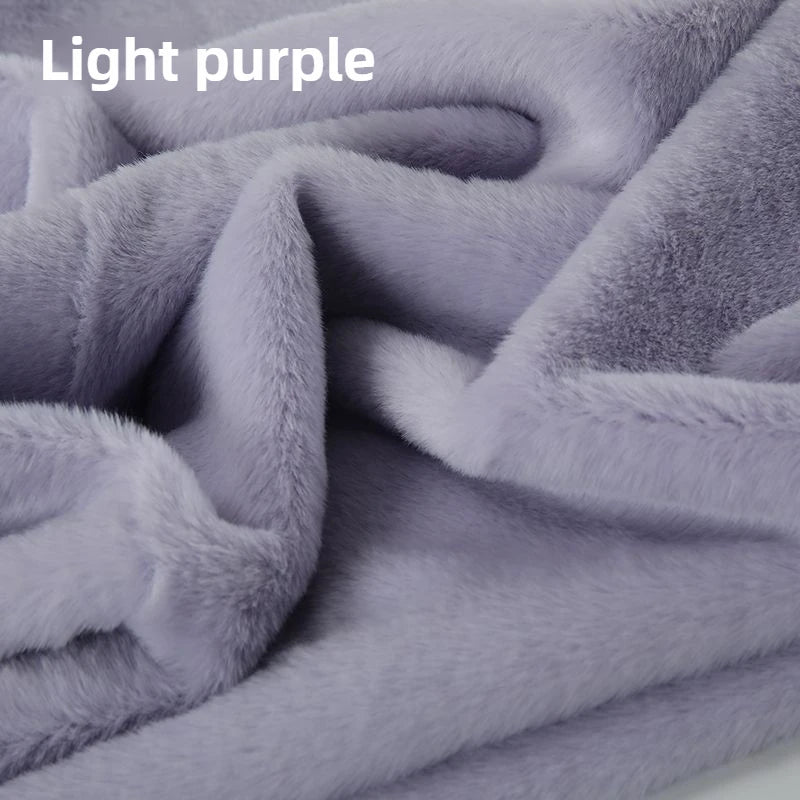 VELVET REX - Imitation Rex Rabbit Plush Fabric - 33 Colors, 165cm Wide, By the Meter