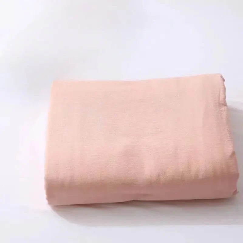 WASHED COTTON PLAID FABRIC - 100% Cotton, 270g/m - Soft Rooms