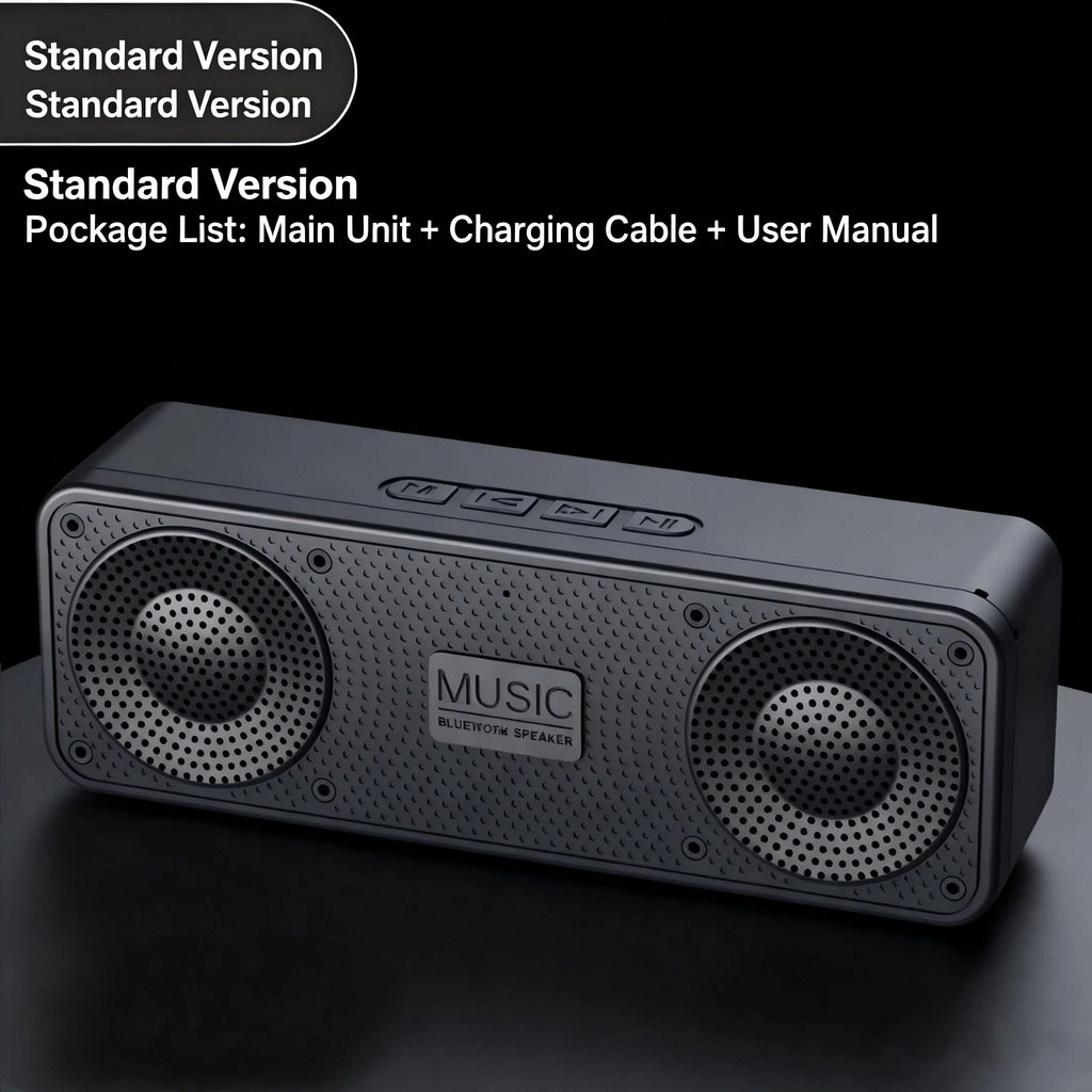 Wireless Bluetooth Speaker Stereo FM Radio USB AUX
