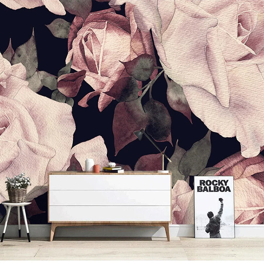 Custom Floral Photo Wallpaper – Peel & Stick or Non-Woven