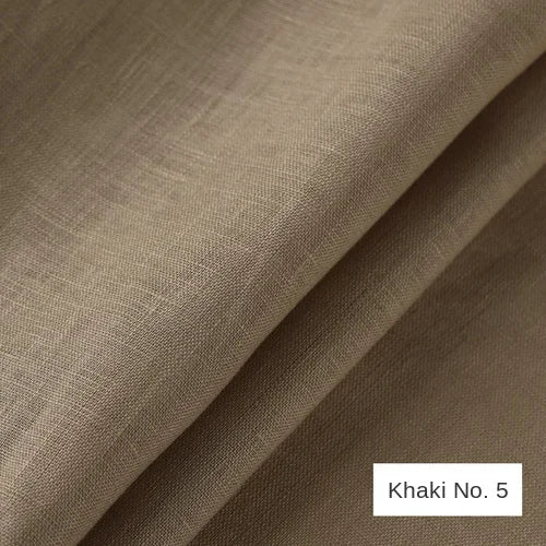 PURE LINEN FABRIC BY THE METER - 46 Colors, 140cm Wide - Soft Rooms