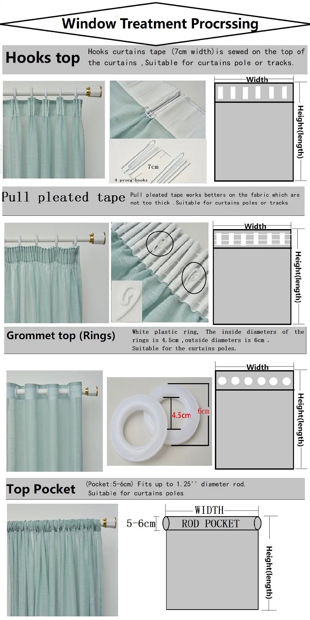 GRID VOILE SHEER CURTAIN - Ecru Plaid Weave, 5 Hanging Styles - Soft Rooms