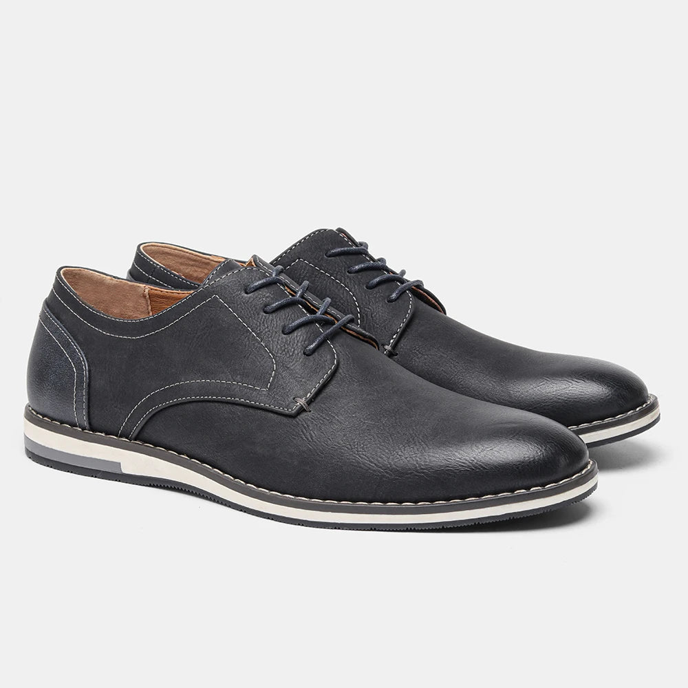 Men's Fashion Casual Loafers - Comfortable Lace-Up Shoes EU 39-47.5