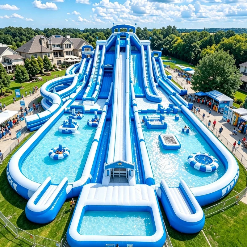 Commercial Inflatable Water Park - Custom Build - Big Splash