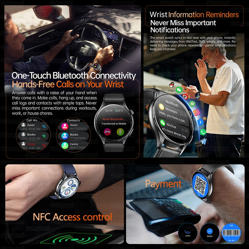 XIAOMI Smart Health Watch 1.56 AMOLED NFC