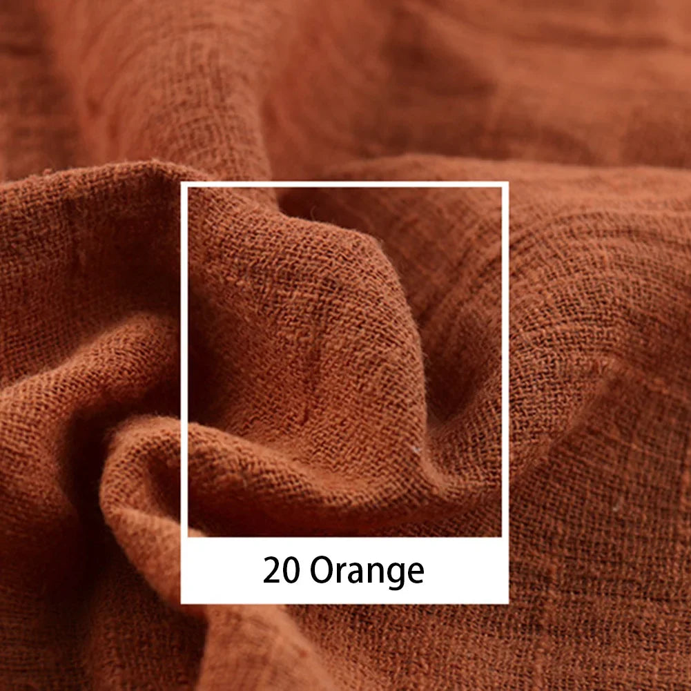 Soft Cotton Cambric Fabric – 130cm Wide, 16 Colors