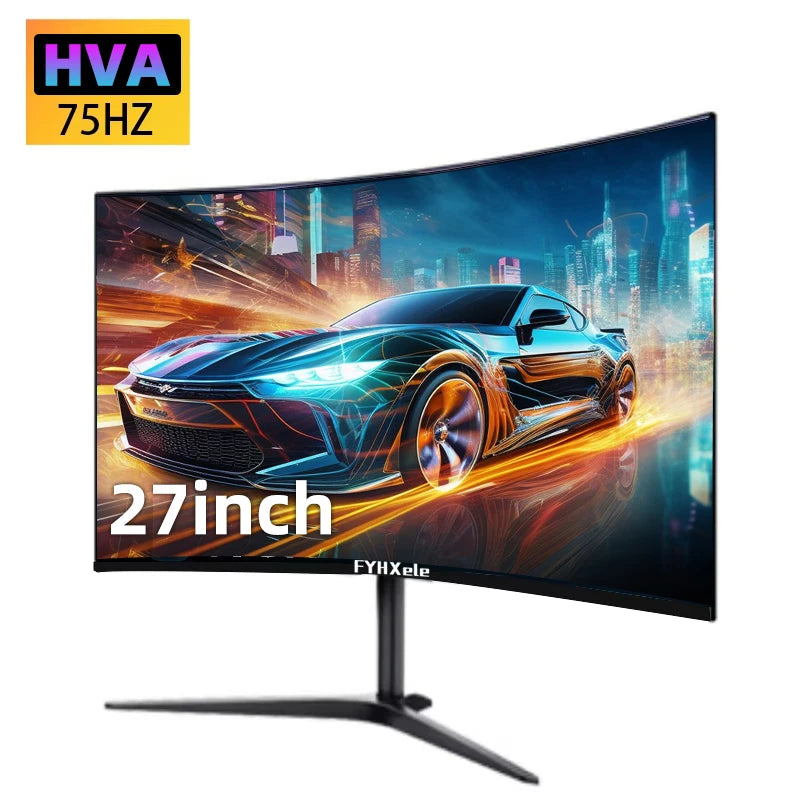 27" Curved Gaming Monitor - Immersive FHD Display