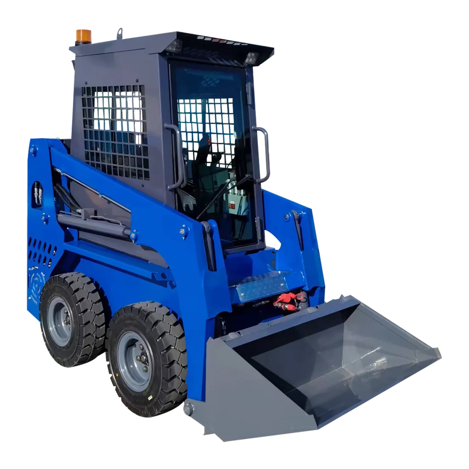 JC25 SKID STEER LOADER - 380 KG Load, Kubota Power - Compact Farm Work